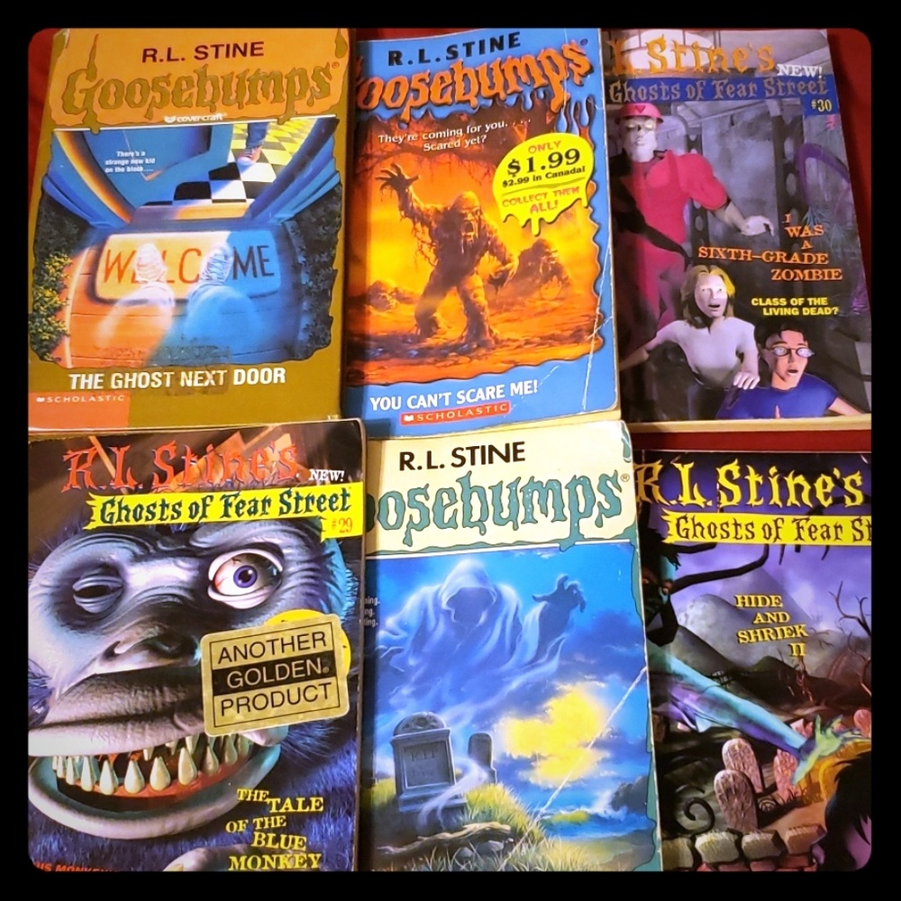 R.L. Stine's Goosebumps books
